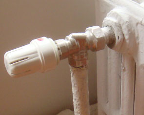 Two-Pipe TRV Installed